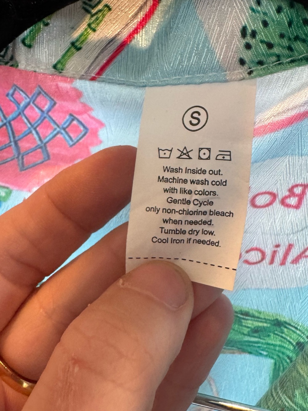 NWOT - Mahjong 2 Piece PJ Set, Small - Picture 4 of 8